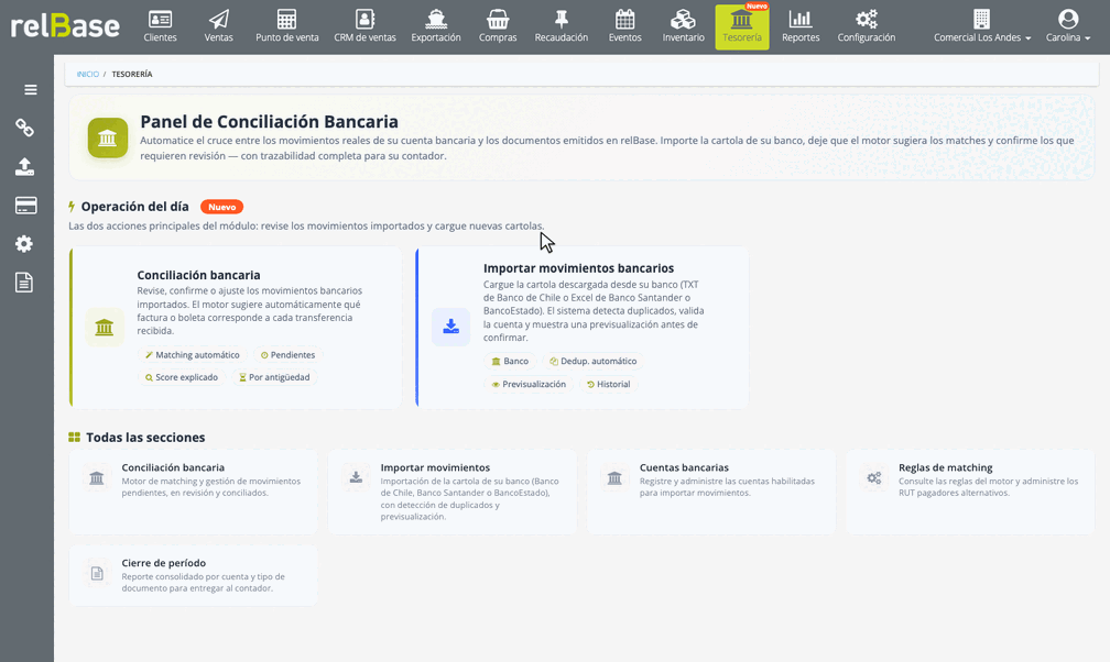 descarga