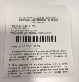 ticket